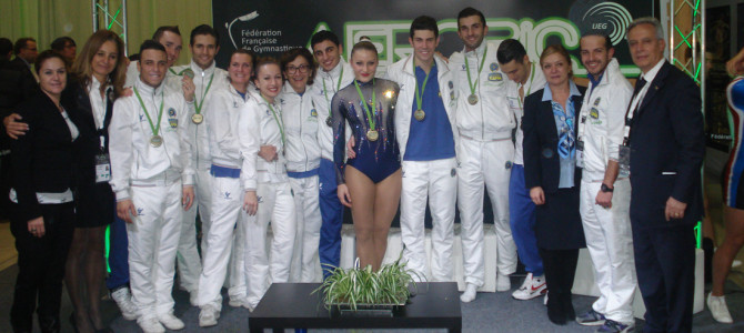 La GYMNOVA ai Campionati Europei di Ginnastica Aerobica di Arques (F)